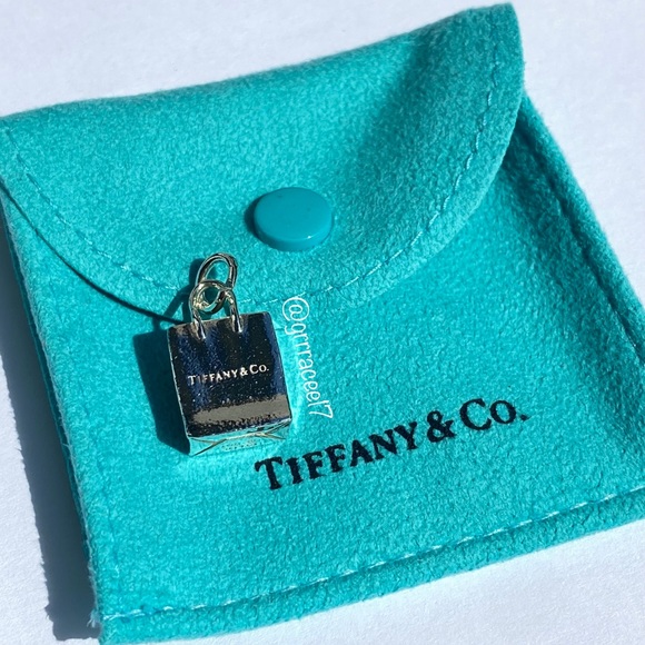 AUTH VINTAGE Tiffany & Co. Shopping bag🛍️ charm/pendant - Picture 4 of 16